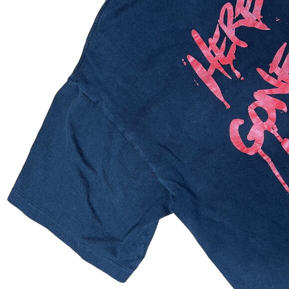 Vintage 1991 Guns N Roses Brockum Shirt Single Stitch‎ Here Today Gone To Hell L - Picture 13 of 13